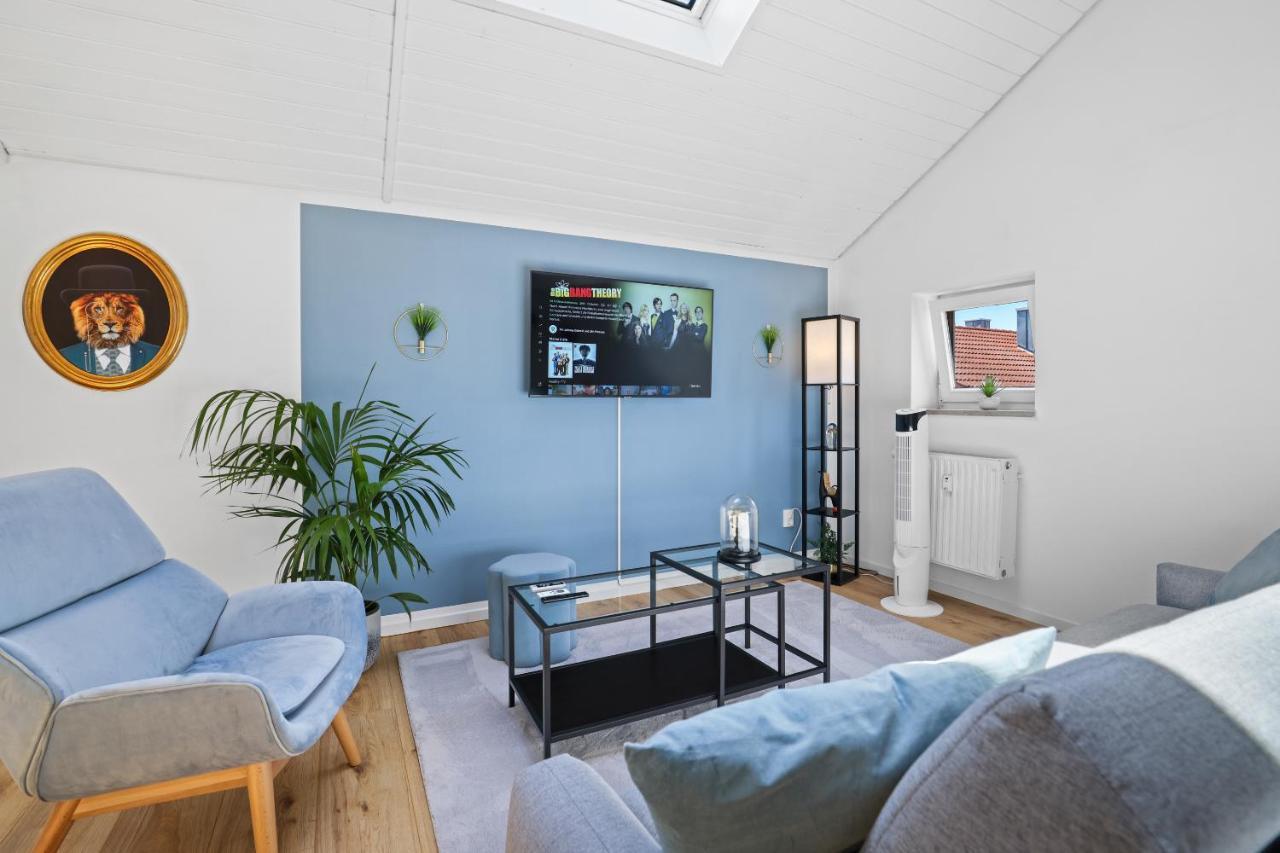 Apart21 - Blue - Maisonette - Netflix - Parking - Near Audi Ingolstadt Dış mekan fotoğraf